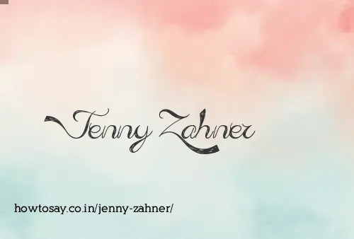 Jenny Zahner