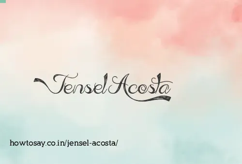 Jensel Acosta