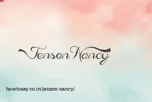 Jenson Nancy