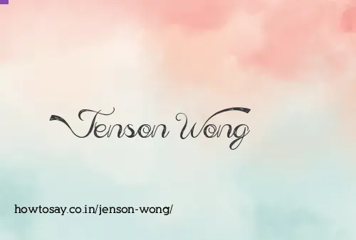 Jenson Wong