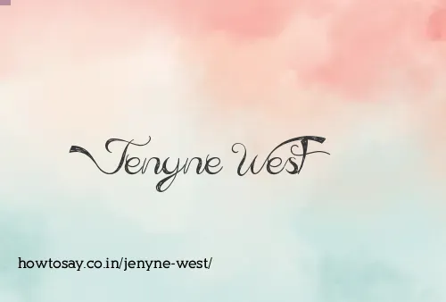 Jenyne West