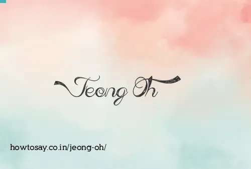 Jeong Oh