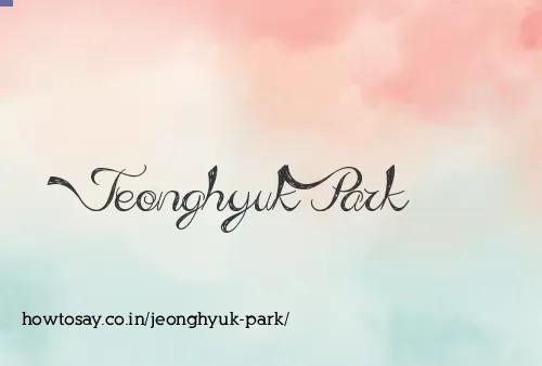 Jeonghyuk Park