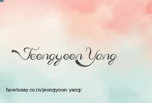 Jeongyoon Yang