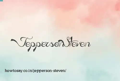 Jepperson Steven