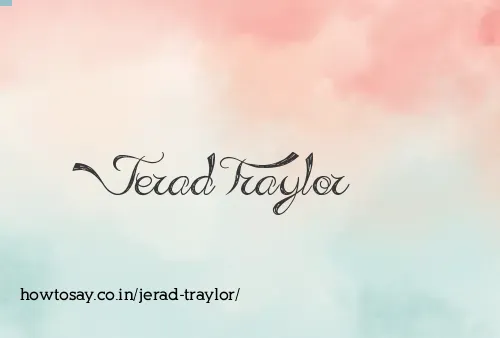 Jerad Traylor