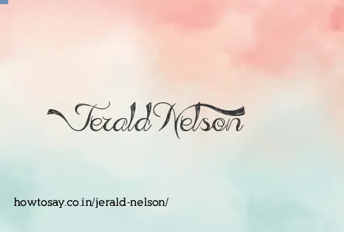 Jerald Nelson
