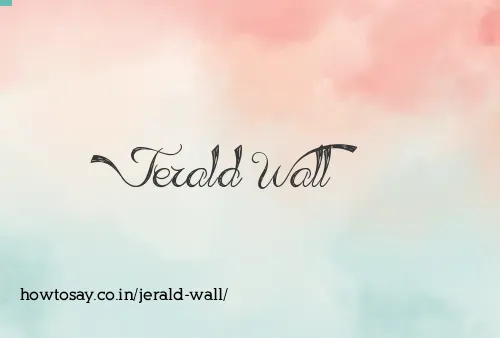 Jerald Wall