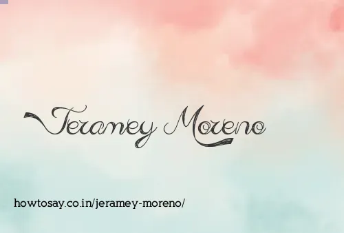 Jeramey Moreno