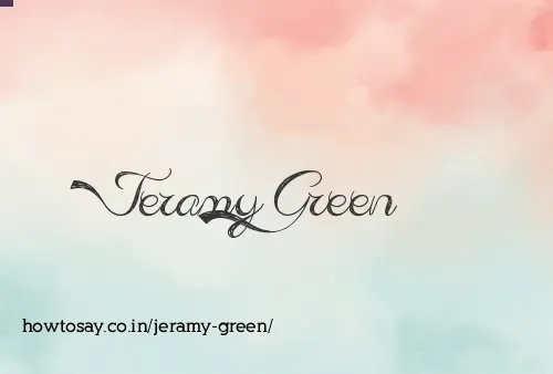 Jeramy Green