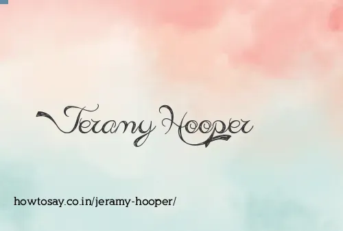 Jeramy Hooper