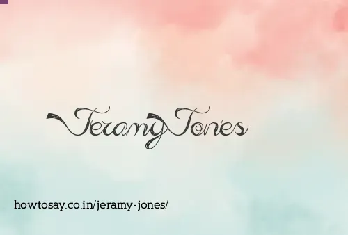 Jeramy Jones