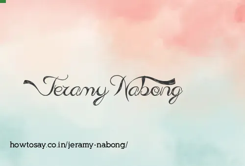 Jeramy Nabong