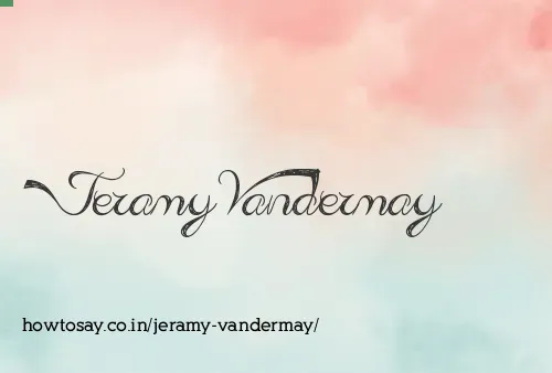 Jeramy Vandermay