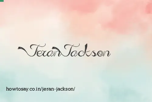 Jeran Jackson
