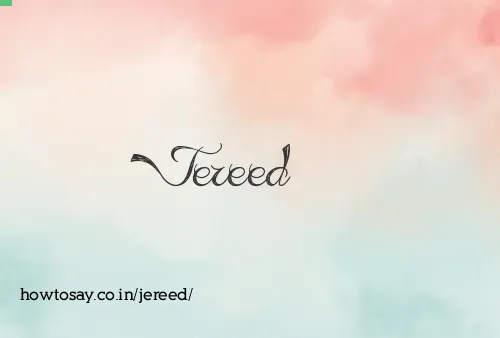 Jereed