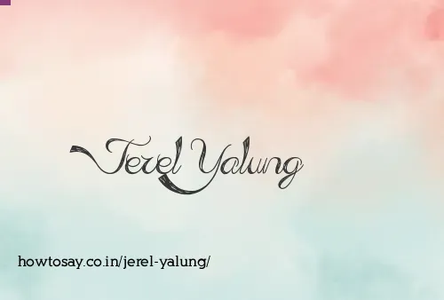 Jerel Yalung