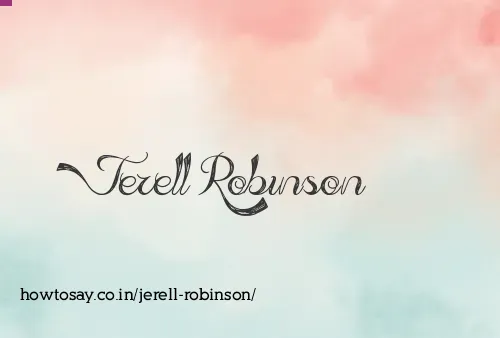 Jerell Robinson