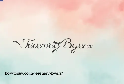 Jeremey Byers