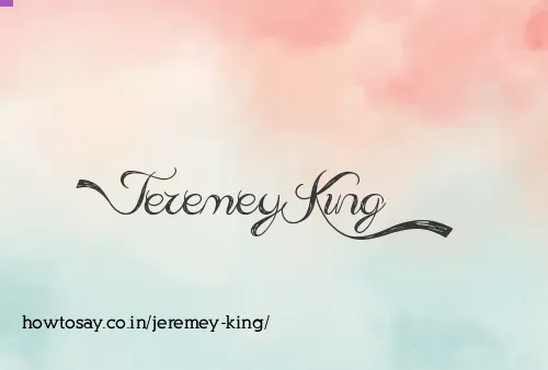Jeremey King