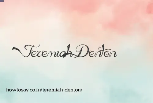Jeremiah Denton