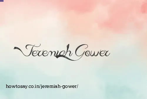 Jeremiah Gower