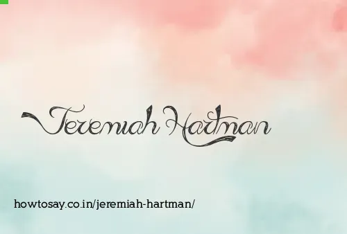 Jeremiah Hartman