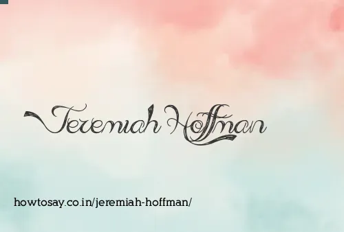 Jeremiah Hoffman