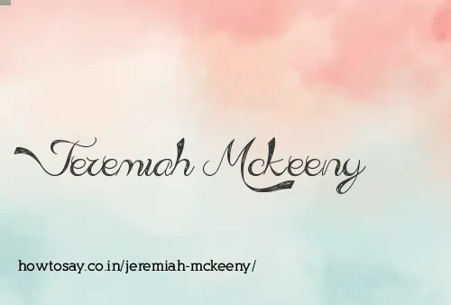Jeremiah Mckeeny