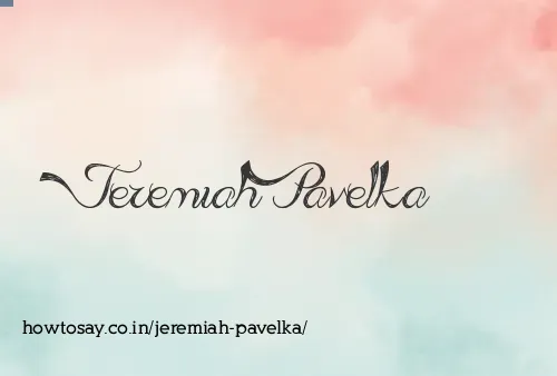 Jeremiah Pavelka