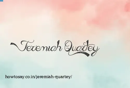 Jeremiah Quartey