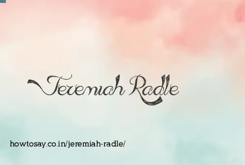 Jeremiah Radle