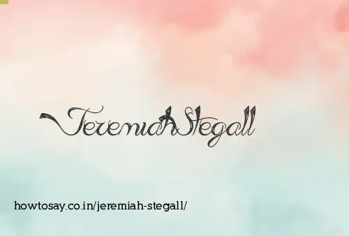 Jeremiah Stegall