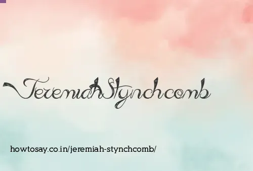 Jeremiah Stynchcomb