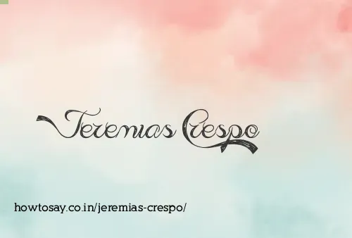 Jeremias Crespo