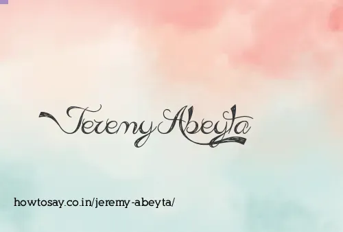 Jeremy Abeyta