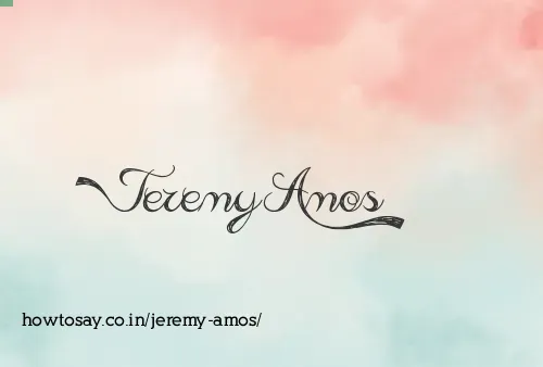 Jeremy Amos