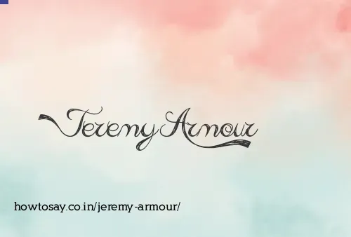 Jeremy Armour