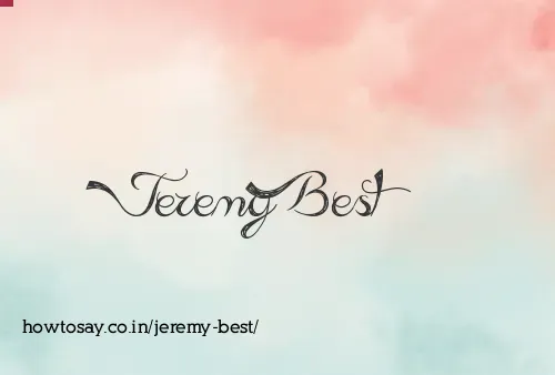 Jeremy Best