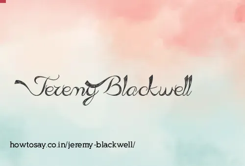 Jeremy Blackwell
