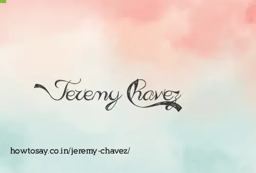 Jeremy Chavez