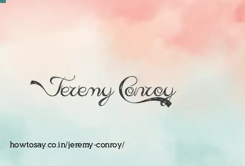 Jeremy Conroy