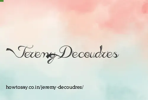 Jeremy Decoudres