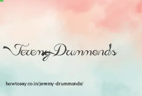 Jeremy Drummonds