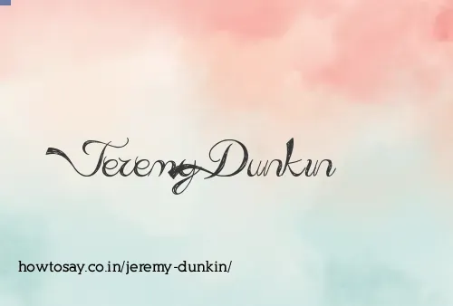 Jeremy Dunkin