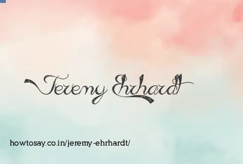 Jeremy Ehrhardt