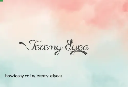 Jeremy Elyea
