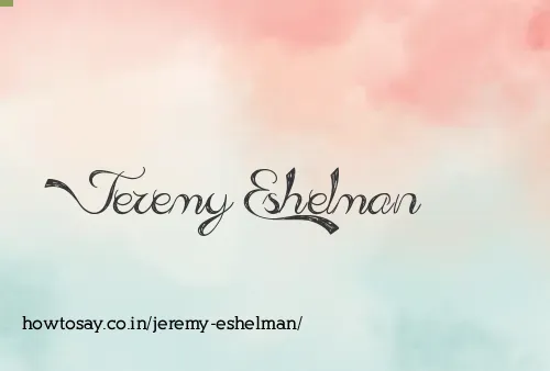 Jeremy Eshelman