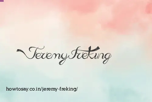 Jeremy Freking