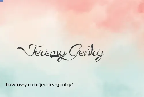 Jeremy Gentry
